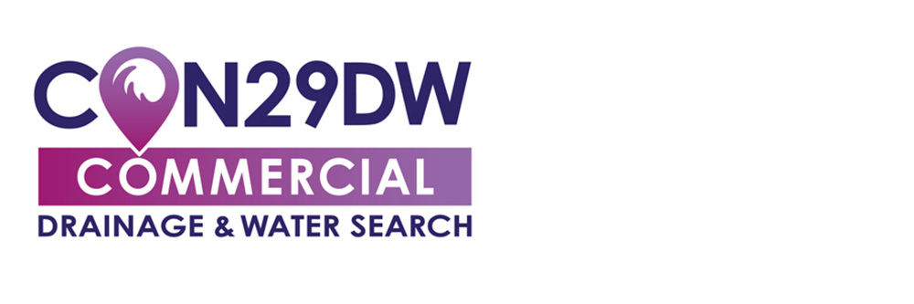 CON29 DW Commercial Drainage And Water Search Logo